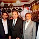 İstanbul Büyük Şehir Belediye Başkanı KadirTOPBAŞ ile YKB Kemal KARABACAK Çankırılılar Gecesinde Elmalıklılar Olarak Hasbihal