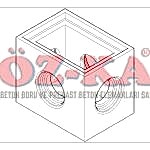 PARSEL BACA TABANI  YI 250X350 mm 20 mm 30 mm