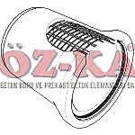 Q 1400 mm Betonarme Boru